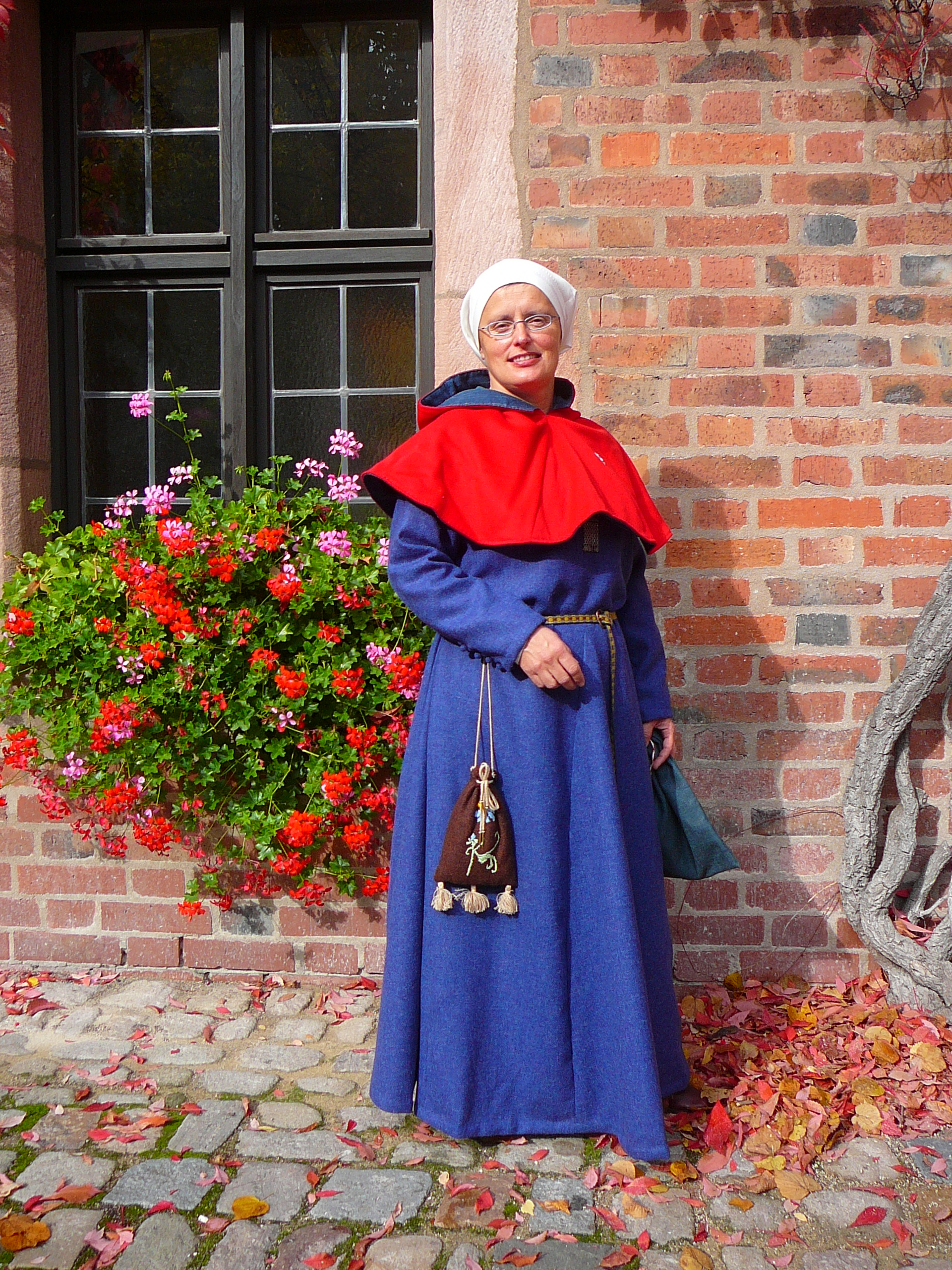 Die Stadtführerin im historischen Gewand